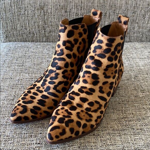 J. Crew leather booties - Picture 1 of 7